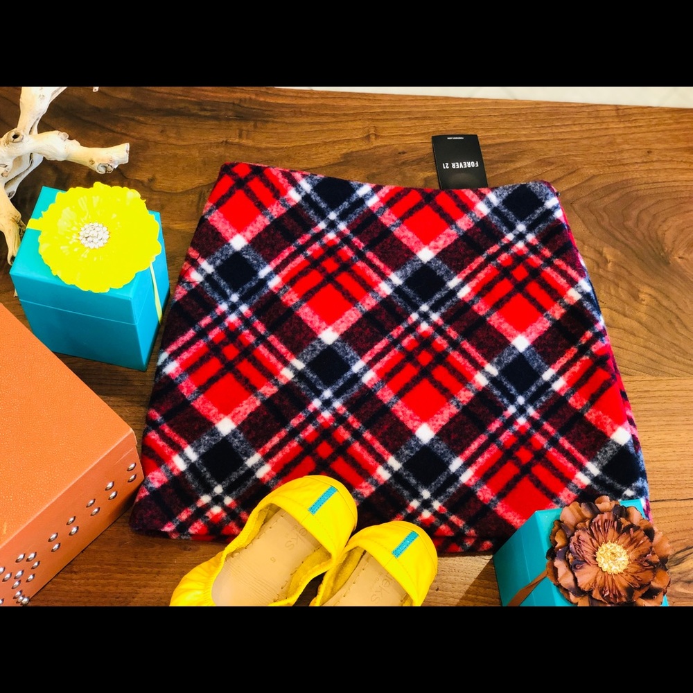 Plaid Mini Skirt